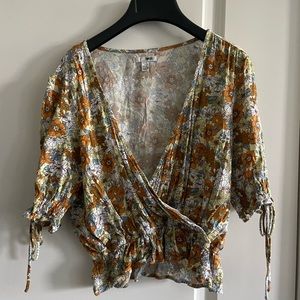 Amuse society floral top